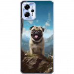 Mobile case for Motorola Moto G13 with Happy Dog design