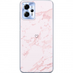 Mobile case for Motorola Moto G13 with Pink Heart design
