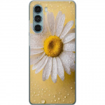 Mobile case for Motorola Moto G200 5G with Porslinsblomma design