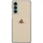 Mobile case for Motorola Moto G200 5G with Nalle design