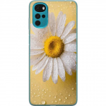 Mobile case for Motorola Moto G22 with Porslinsblomma design