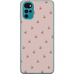 Mobile case for Motorola Moto G22 with Cherry design