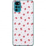 Mobile case for Motorola Moto G22 with Strawberries design