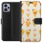 Wallet case for Motorola Moto G23 with Glassy design