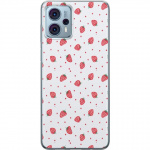 Mobile case for Motorola Moto G23 with Strawberries design