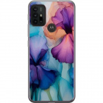 Mobile case for Motorola Moto G30 with Magical flowers design