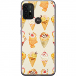 Mobile case for Motorola Moto G30 with Glassy design