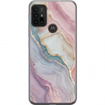 Mobile case for Motorola Moto G30 with Marble design