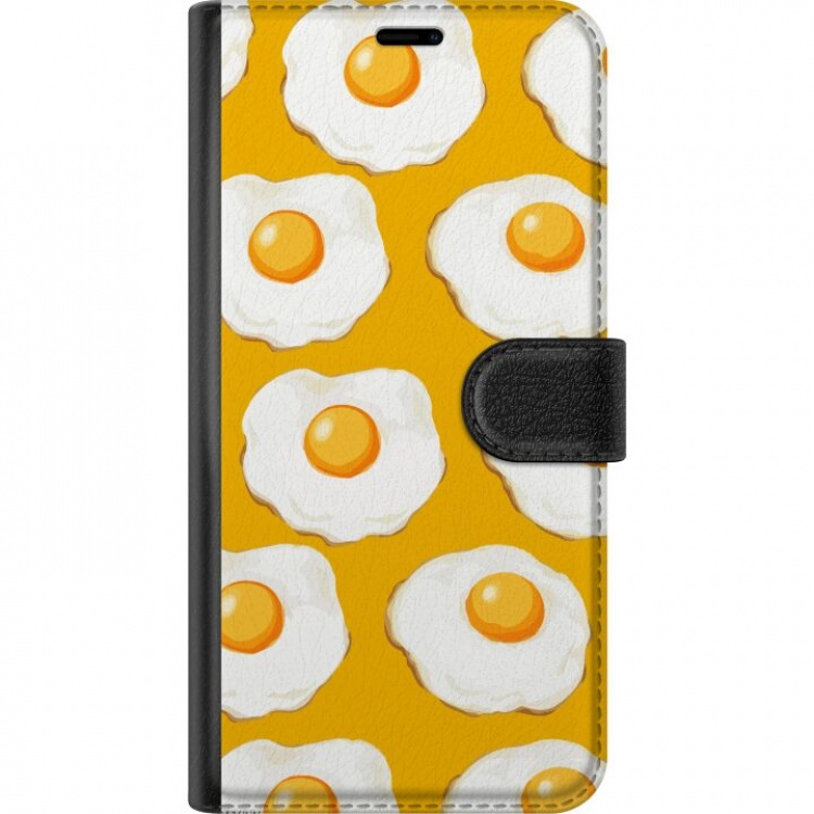 Wallet case for Motorola Moto G31 with Fried egg design