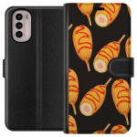 Wallet case for Motorola Moto G31 with Chicken drumstick design
