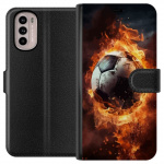 Wallet case for Motorola Moto G31 with Football design Wallet case for Motorola Moto G31 with Football design
