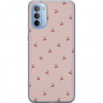 Mobile case for Motorola Moto G31 with Cherry design