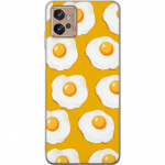 Mobile case for Motorola Moto G32 with Fried egg design
