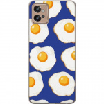 Mobile case for Motorola Moto G32 with Fried eggs design