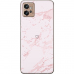 Mobile case for Motorola Moto G32 with Pink Heart design