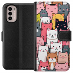 Wallet case for Motorola Moto G41 with Cat pattern design Wallet case for Motorola Moto G41 with Cat pattern design