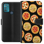Wallet case for Motorola Moto G50 with Pizza design