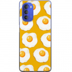 Mobile case for Motorola Moto G51 5G with Fried egg design