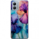 Mobile case for Motorola Moto G53 with Magical flowers design