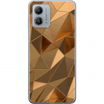 Mobile case for Motorola Moto G53 with 3D Gold design Mobile case for Motorola Moto G53 with 3D Gold design