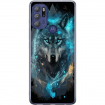 Mobile case for Motorola Moto G60S with Wolf design Mobile case for Motorola Moto G60S with Wolf design