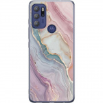 Mobile case for Motorola Moto G60S with Marble design