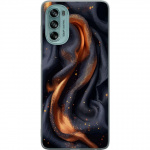 Mobile case for Motorola Moto G62 5G with Fiery silk design Mobile case for Motorola Moto G62 5G with Fiery silk design