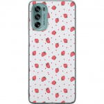 Mobile case for Motorola Moto G62 5G with Strawberries design