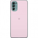 Mobile case for Motorola Moto G62 5G with Heart design
