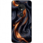 Mobile case for Motorola Moto G7 with Fiery silk design Mobile case for Motorola Moto G7 with Fiery silk design