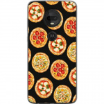 Mobile case for Motorola Moto G7 with Pizza design