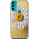 Mobile case for Motorola Moto G71 5G with Porslinsblomma design