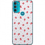 Mobile case for Motorola Moto G71 5G with Strawberries design