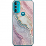 Mobile case for Motorola Moto G71 5G with Marble design