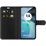 Wallet case for Motorola Moto G72 with Fiery silk design