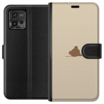 Wallet case for Motorola Moto G72 with Nalle design