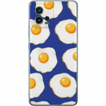 Mobile case for Motorola Moto G72 with Fried eggs design