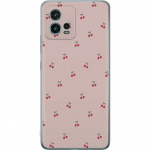 Mobile case for Motorola Moto G72 with Cherry design