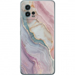 Mobile case for Motorola Moto G72 with Marble design