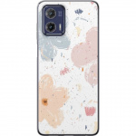 Mobile case for Motorola Moto G73 with Flowers design