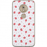 Mobile case for Motorola Moto G7 Play with Strawberries design