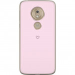 Mobile case for Motorola Moto G7 Play with Heart design