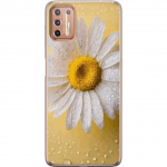 Mobile case for Motorola Moto G9 Plus with Porslinsblomma design