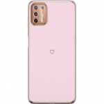 Mobile case for Motorola Moto G9 Plus with Heart design