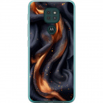 Mobile case for Motorola Moto G9 Play with Fiery silk design Mobile case for Motorola Moto G9 Play with Fiery silk design