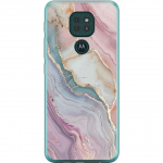 Mobile case for Motorola Moto G9 Play with Marble design