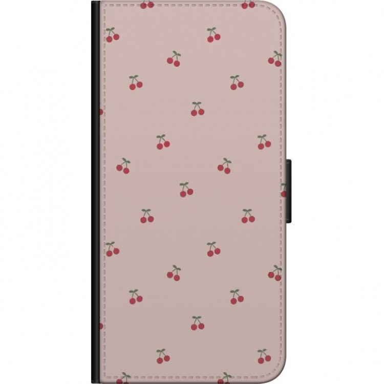 Wallet case for Nokia 2.4 with Cherry design