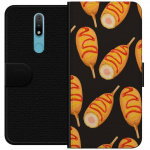 Wallet case for Nokia 2.4 with Chicken drumstick design
