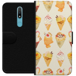 Wallet case for Nokia 2.4 with Glassy design Wallet case for Nokia 2.4 with Glassy design