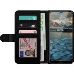 Wallet case for Nokia 2.4 with Marble design